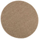 Vidaxl vloerkleden rond huarte naturel ø 160 cm polyester