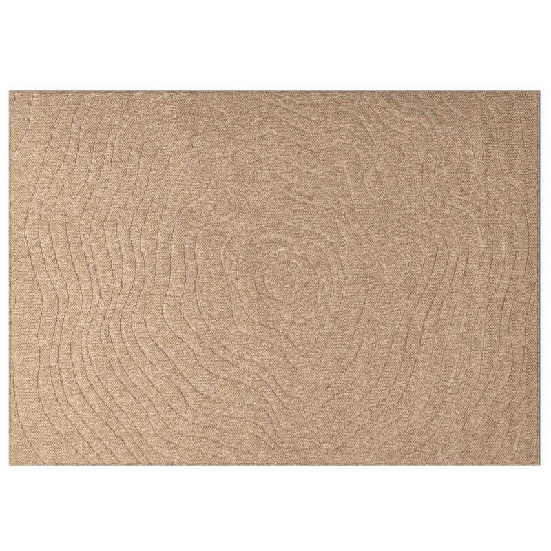 Load image into Gallery viewer, Vidaxl vloerkleden moiré huarte naturel 280 x 200 cm polyester
