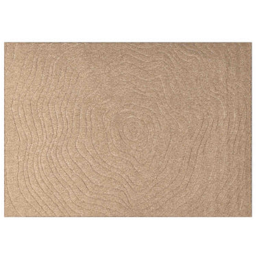 Vidaxl vloerkleden moiré huarte naturel 340 x 240 cm polyester