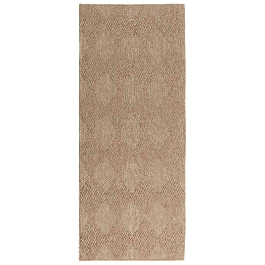 Vidaxl vloerkleden rechthoekig huarte naturel 150 x 80 cm polyester