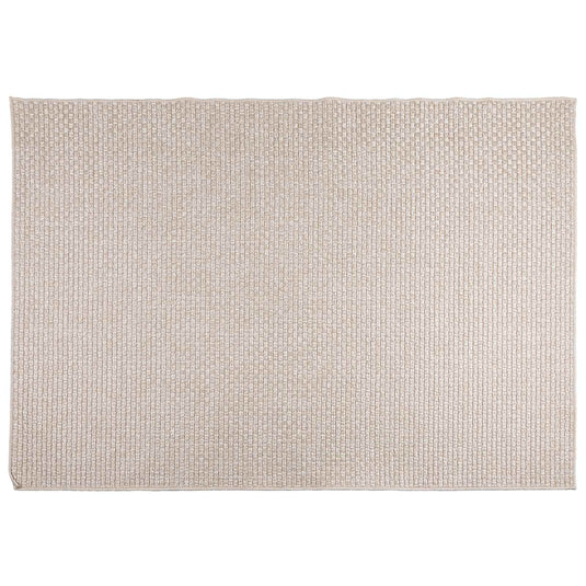Vidaxl vloerkleden rechthoekig huarte crème 170 x 120 cm polyester