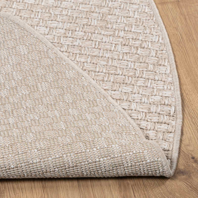 Load image into Gallery viewer, Vidaxl vloerkleden rond huarte crème ø 200 cm polyester
