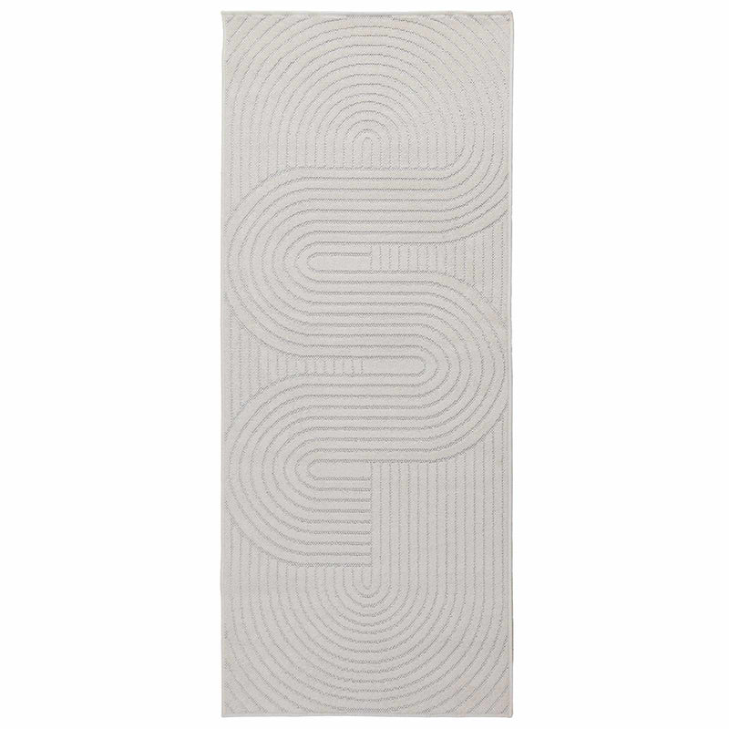 Load image into Gallery viewer, Vidaxl vloerkleden rechthoekig huarte crème 150 x 80 cm polyester
