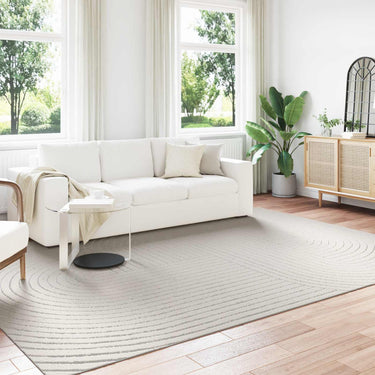 Vidaxl vloerkleden rechthoekig huarte crème 340 x 240 cm polyester