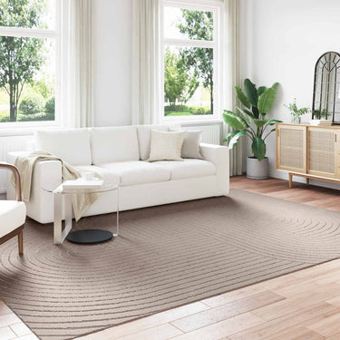 Vidaxl vloerkleden rechthoekig huarte beige 340 x 240 cm polyester