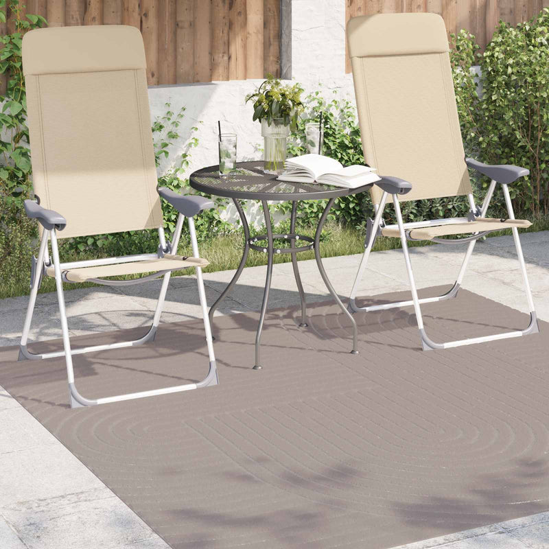 Load image into Gallery viewer, Vidaxl vloerkleden vierkant huarte beige 200 x 200 cm polyester
