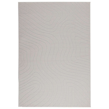 Vidaxl vloerkleden rechthoekig huarte crème 200 x 140 cm polyester