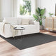 Vidaxl vloerkleden vierkant huarte antraciet 120 x 120 cm polyester