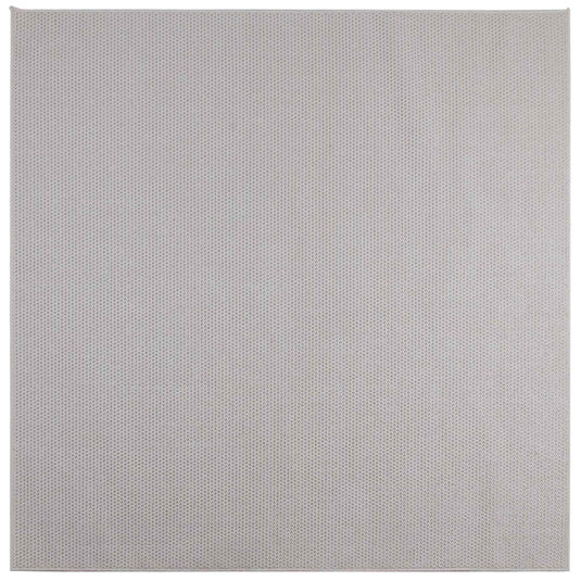 Vidaxl vloerkleden vierkant huarte crème 200 x 200 cm polyester