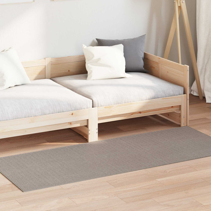 Load image into Gallery viewer, Vidaxl vloerkleden huarte crème en taupe 150 x 80 cm polyester
