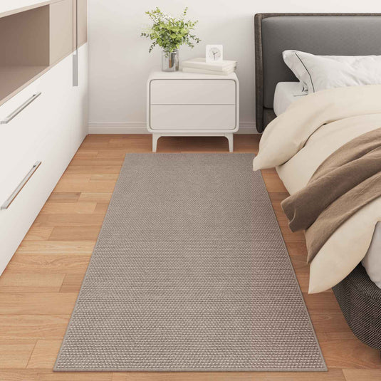 Vidaxl vloerkleden huarte crème en taupe 150 x 80 cm polyester