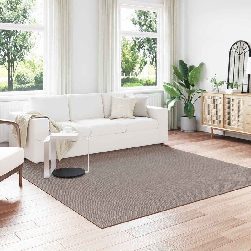 Load image into Gallery viewer, Vidaxl vloerkleden huarte crème en taupe 240 x 240 cm polyester
