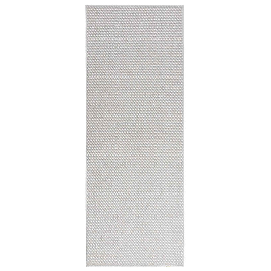 Vidaxl vloerkleden huarte crème en grijs 200 x 80 cm polyester