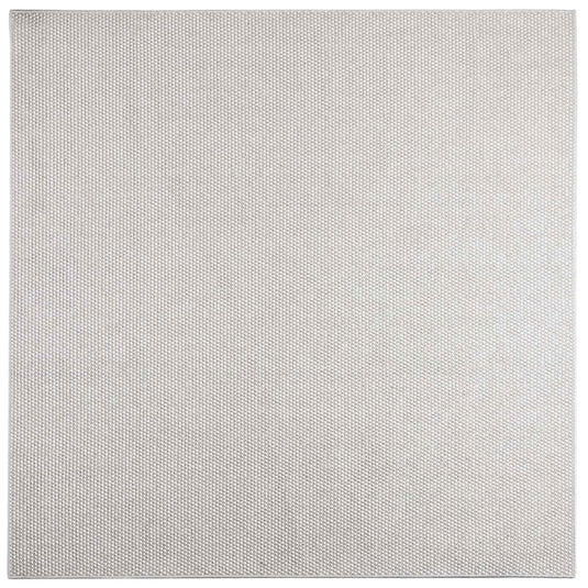 Vidaxl vloerkleden huarte crème en grijs 200 x 200 cm polyester