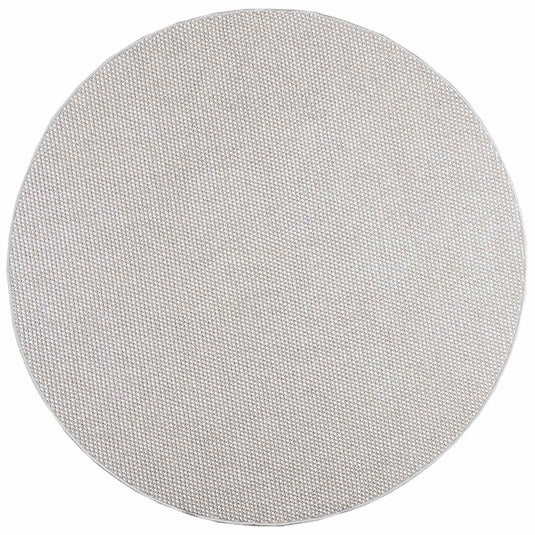 Vidaxl vloerkleden rond huarte crème en grijs ø 120 cm polyester