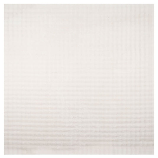 Vidaxl vloerkleden vierkant huarte crème 120 x 120 cm polyester
