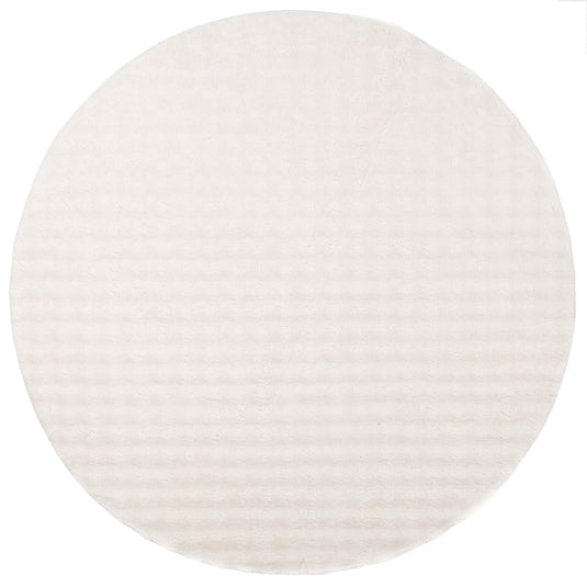Vidaxl vloerkleden rond huarte crème ø 160 cm polyester