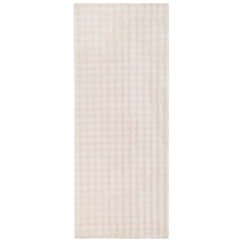 Load image into Gallery viewer, Vidaxl vloerkleden rechthoekig huarte beige 200 x 80 cm polyester
