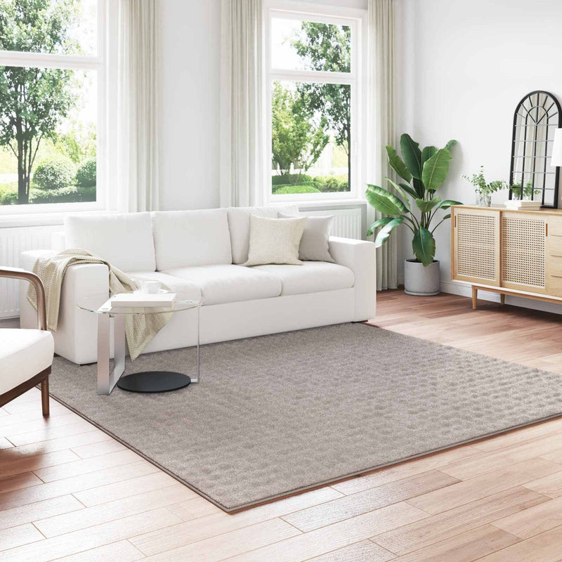 Load image into Gallery viewer, Vidaxl vloerkleden vierkant huarte zand 240 x 240 cm polyester
