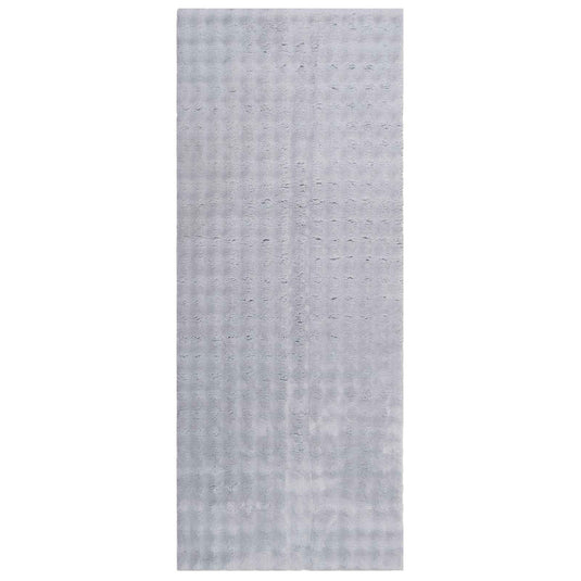 Vidaxl vloerkleden rechthoekig huarte grijs 150 x 80 cm polyester