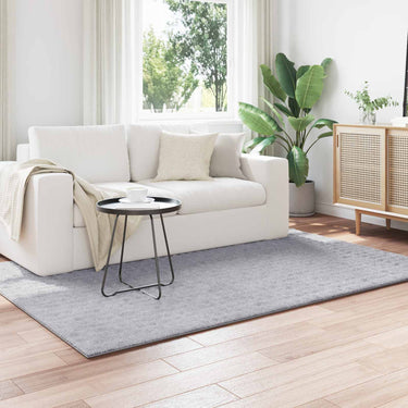 Vidaxl vloerkleden rechthoekig huarte grijs 200 x 140 cm polyester