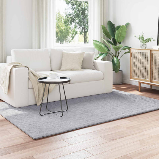 Vidaxl vloerkleden rechthoekig huarte grijs 230 x 160 cm polyester