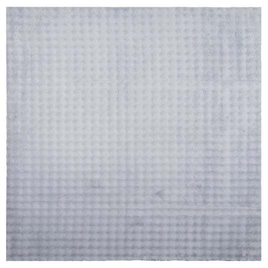 Vidaxl vloerkleden vierkant huarte grijs 200 x 200 cm polyester