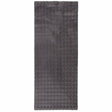 Vidaxl vloerkleden rechthoekig huarte antraciet 200 x 80 cm polyester