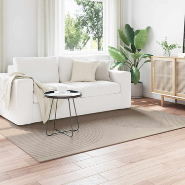 Vidaxl vloerkleden rechthoekig huarte beige 200 x 140 cm polyester
