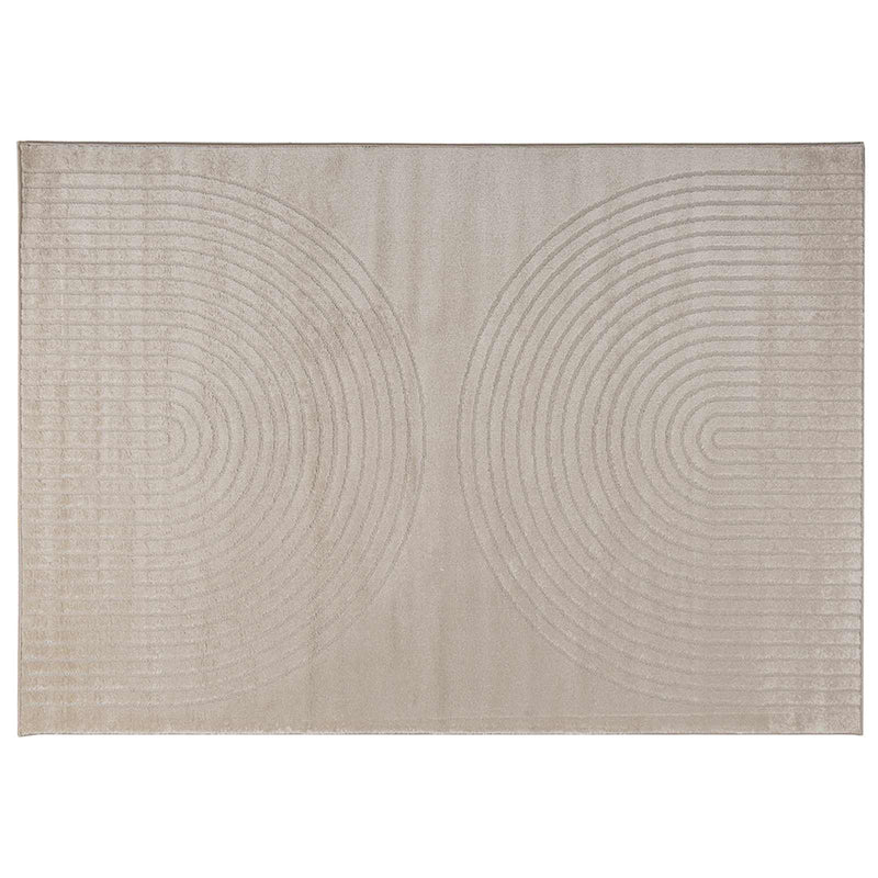 Load image into Gallery viewer, Vidaxl vloerkleden rechthoekig huarte beige 200 x 140 cm polyester
