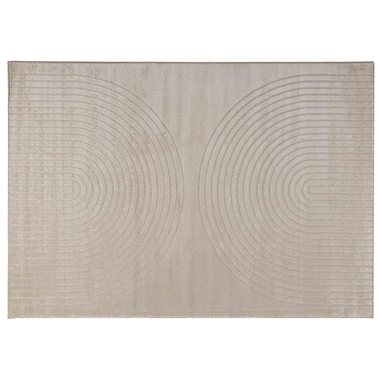 Vidaxl vloerkleden rechthoekig huarte beige 230 x 160 cm polyester