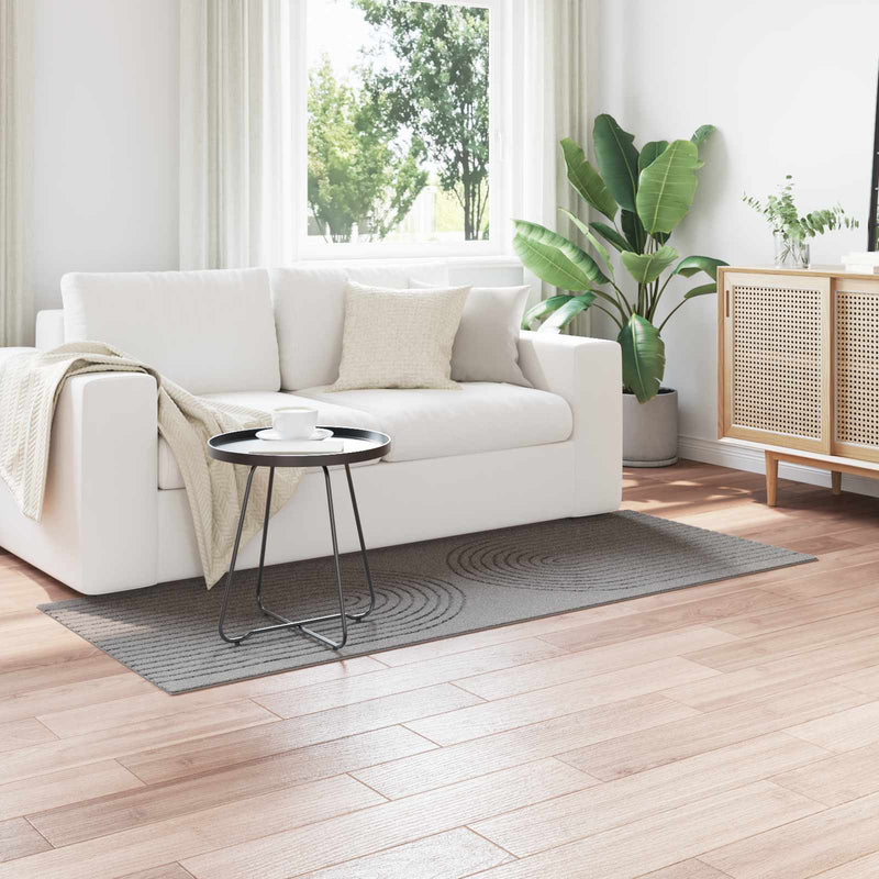 Load image into Gallery viewer, Vidaxl vloerkleden rechthoekig huarte grijs 200 x 80 cm polyester
