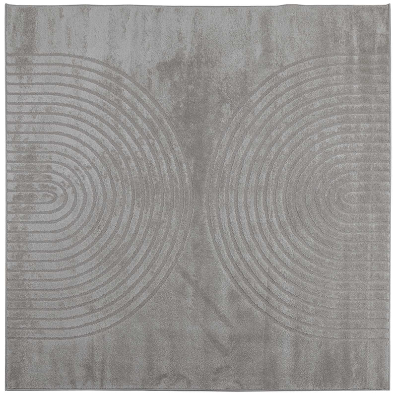 Load image into Gallery viewer, Vidaxl vloerkleden vierkant huarte grijs 120 x 120 cm polyester
