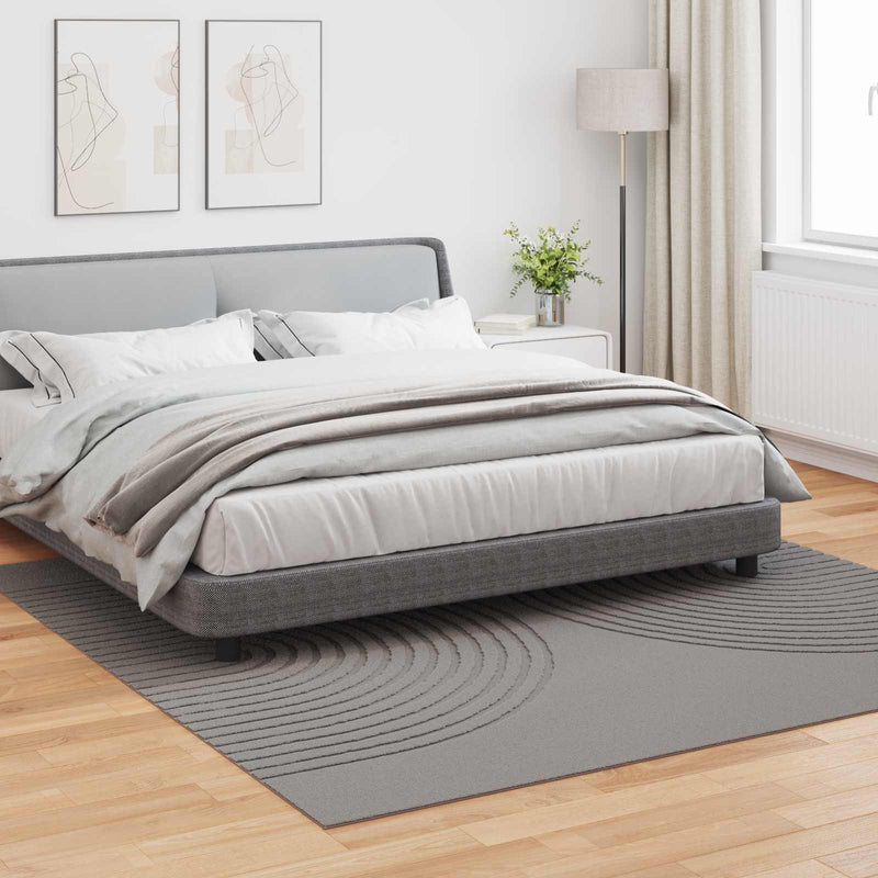 Load image into Gallery viewer, Vidaxl vloerkleden vierkant huarte grijs 240 x 240 cm polyester
