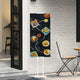 Vidaxl beurs displays 2 pcs wit 30 x 23,5 x 210 cm staal