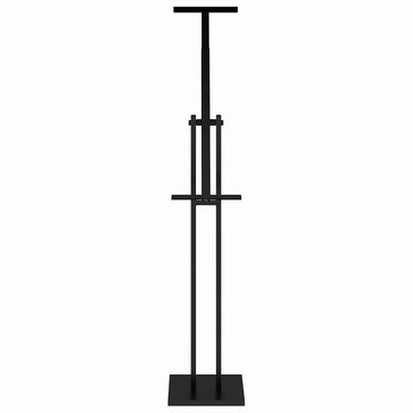 Vidaxl beurs displays 2 pcs zwart 26,5 x 26,5 x 150 cm staal