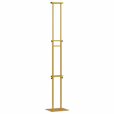 Vidaxl beurs displays goud 30 x 23,5 x 210 cm staal