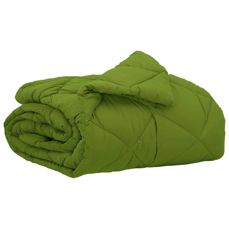 Load image into Gallery viewer, Vidaxl zomer dekbed groen 200 x 140 cm microfiber
