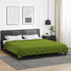 Vidaxl zomer dekbed groen 220 x 240 cm microfiber