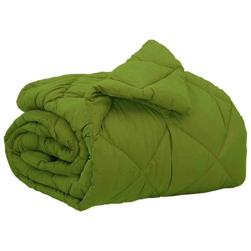 Load image into Gallery viewer, Vidaxl vol jaar dekbed groen 200 x 140 cm microfiber

