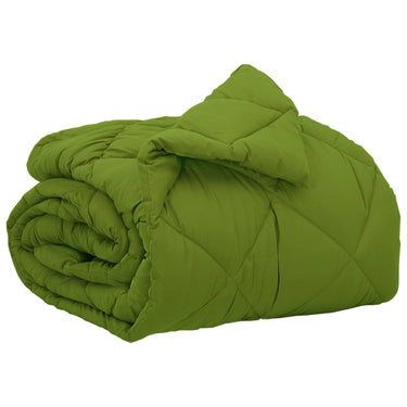 Vidaxl vol jaar dekbed groen 220 x 140 cm microfiber