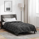 Vidaxl winter dekbed antraciet 220 x 140 cm microfiber