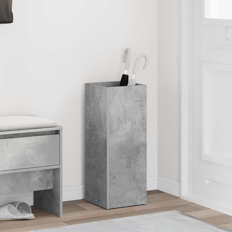 Load image into Gallery viewer, Vidaxl paraplu standaard beton grijs 25 x 24,5 x 64 cm bewerkt hout
