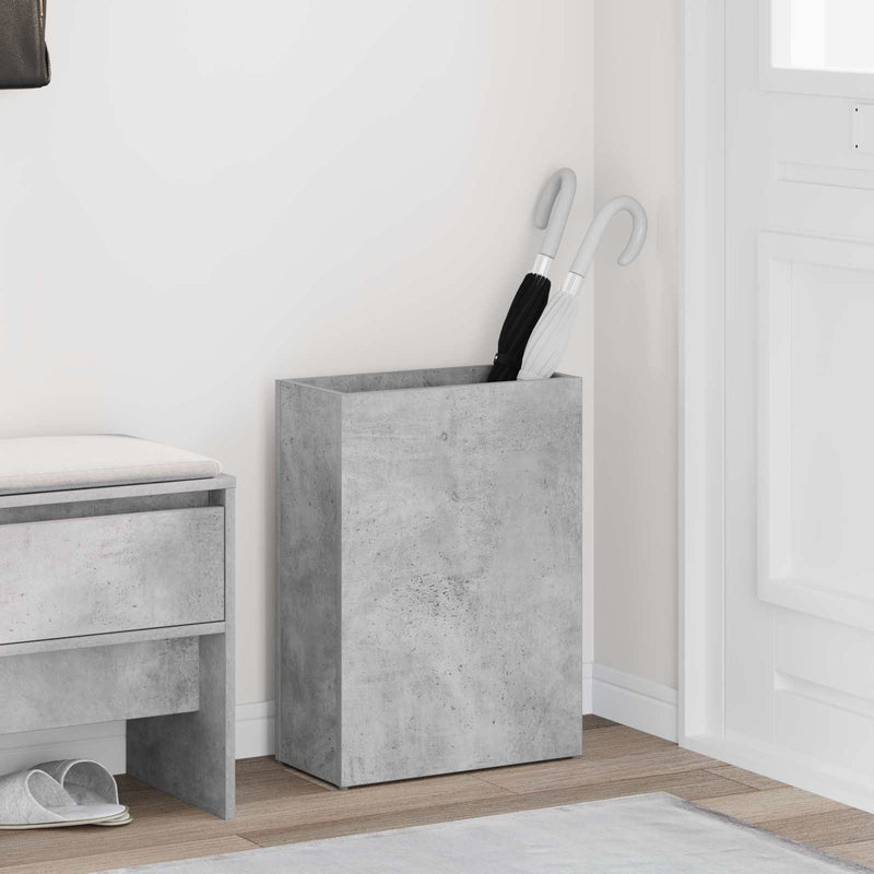 Load image into Gallery viewer, Vidaxl paraplu standaard beton grijs 40 x 20 x 55,5 cm bewerkt hout
