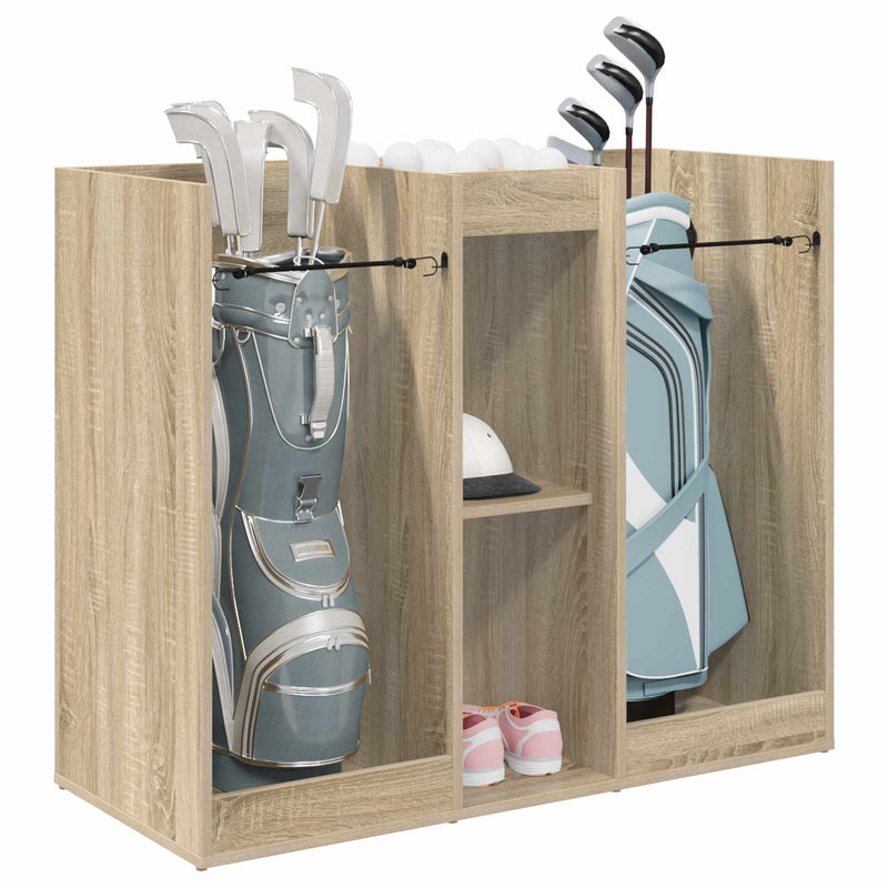 Load image into Gallery viewer, Vidaxl golfkast effen sonoma eiken 102 x 45 x 85,5 cm
