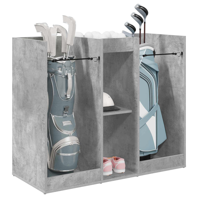 Load image into Gallery viewer, Vidaxl golfkast effen beton grijs 102 x 45 x 85,5 cm
