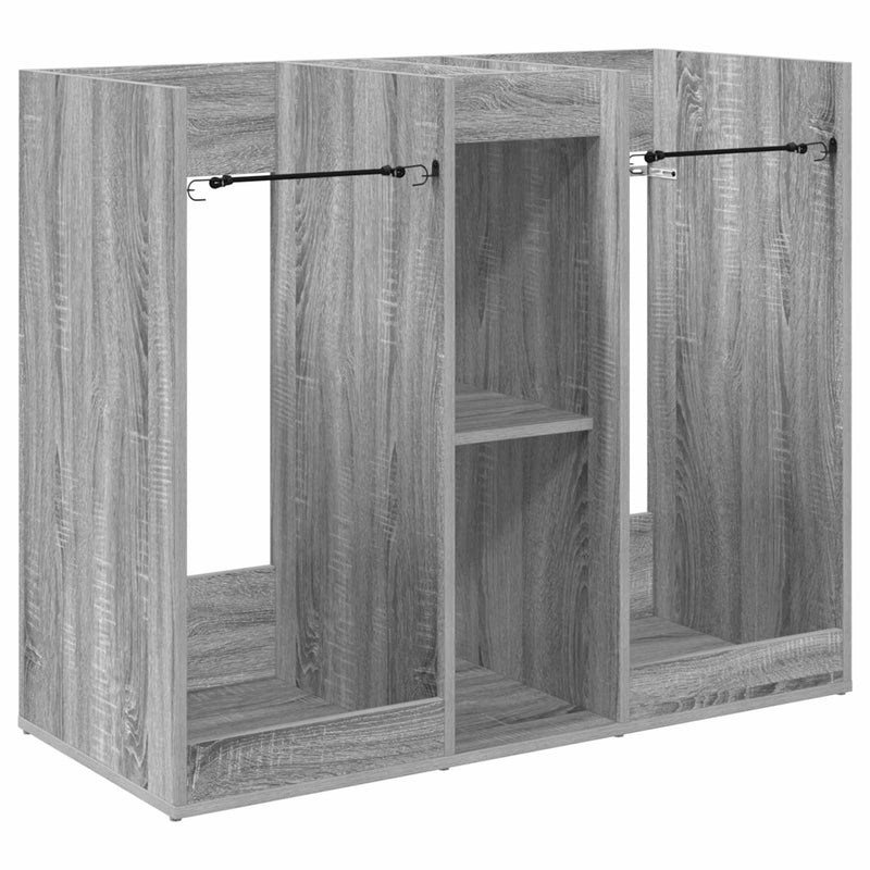 Load image into Gallery viewer, Vidaxl golfkast effen grijs sonoma 102 x 45 x 85,5 cm
