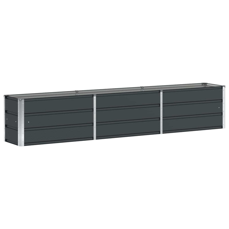 Load image into Gallery viewer, Vidaxl plantenbak antraciet 240 x 40 x 45 cm staal
