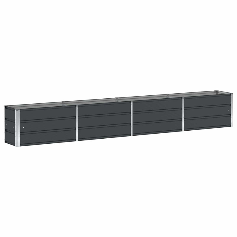 Load image into Gallery viewer, Vidaxl plantenbak antraciet 320 x 40 x 45 cm staal
