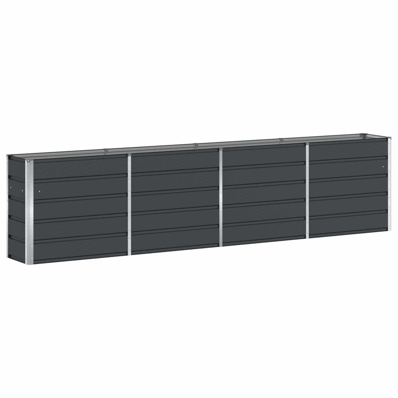 Load image into Gallery viewer, Vidaxl plantenbak antraciet 160 x 40 x 75 cm staal
